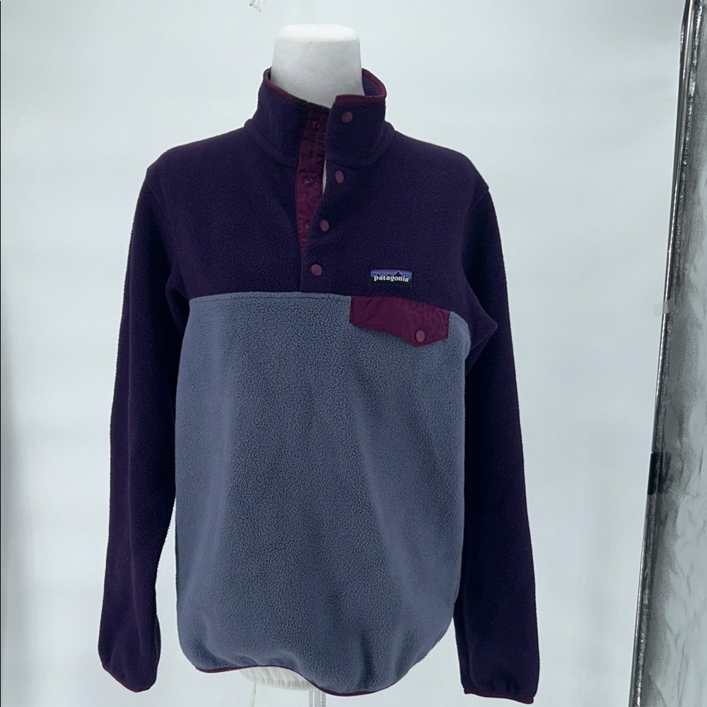 Patagonia Women's Lightweight Synchilla Snap-T Fleece Pullover Size Small - Picture 2 of 10